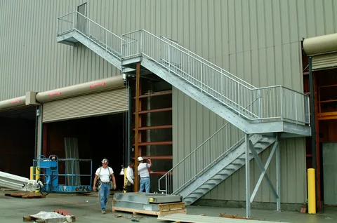 Commercial Metal Stairs