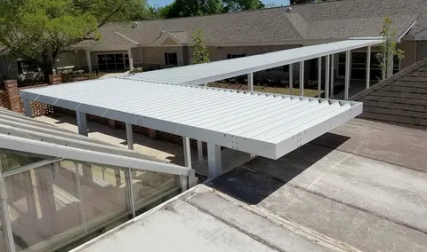Trusted Custom Metal Canopy Installation