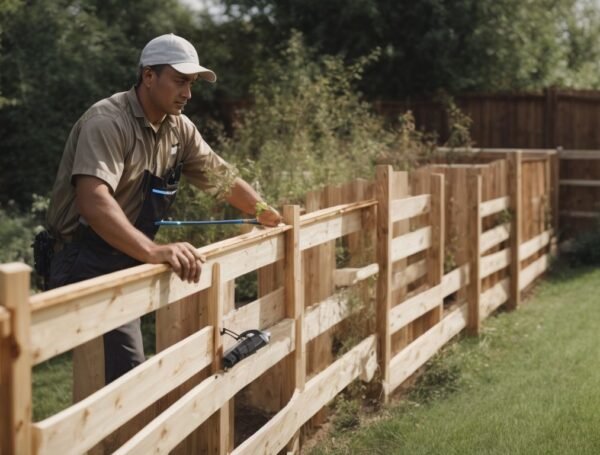 Stop Leaning Panels With Fence Installation in River Oaks